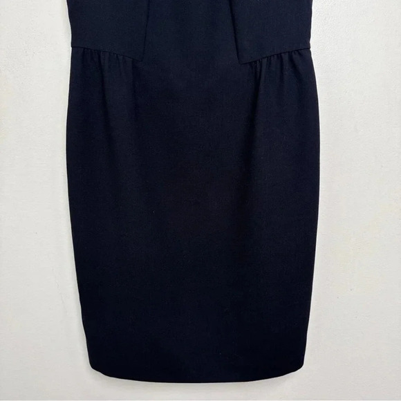 Talbots Womens 12 Cocktail Sleeveless  Sheath Dress Black Color - Picture 8 of 13